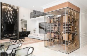 Custom wine cellar design