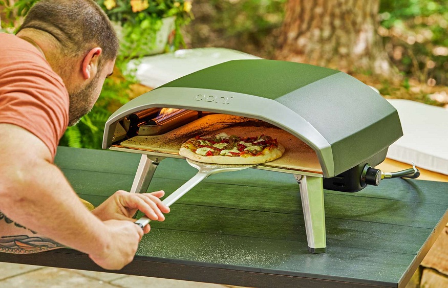 hybrid outdoor pizza oven