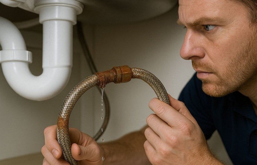 burst flexi hose